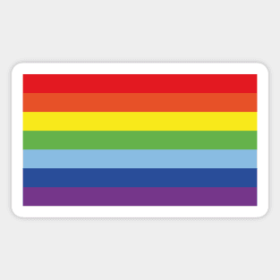 Rainbow Flag (7 Colors) Magnet